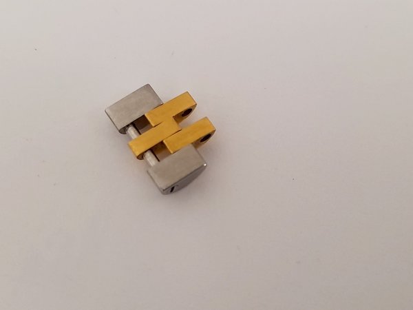 Rolex Jubilee II Bandglied / Link (12 mm) Stahl / 18kt. Gelbgold